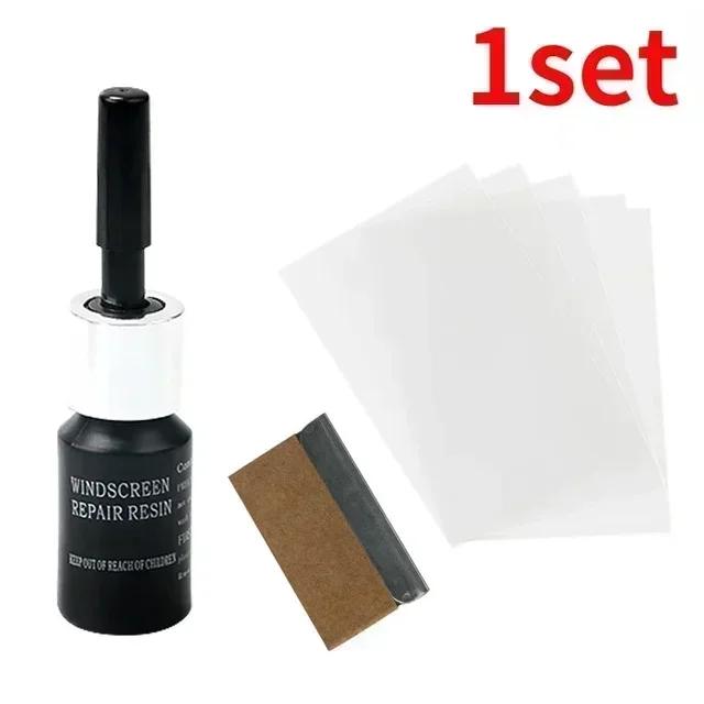 1-5PCS Windshield Repair Fluid Automotive Glass Repair Kit Tools Windshield Crack Repair Fluid Reductive Agent Accessories