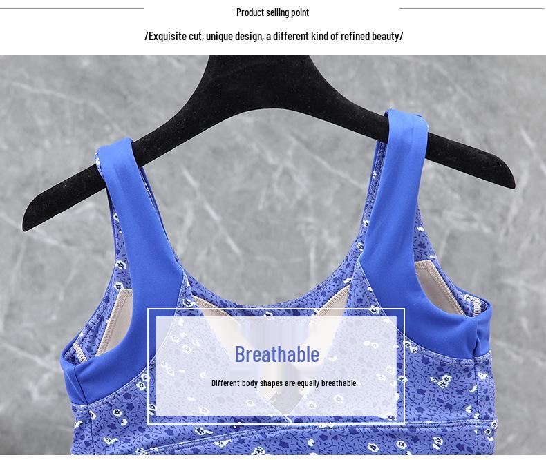 Lulu Shockproof Anti-Sagging Sports Bra - Women's High-Intensity Yoga & Fitness Vest
