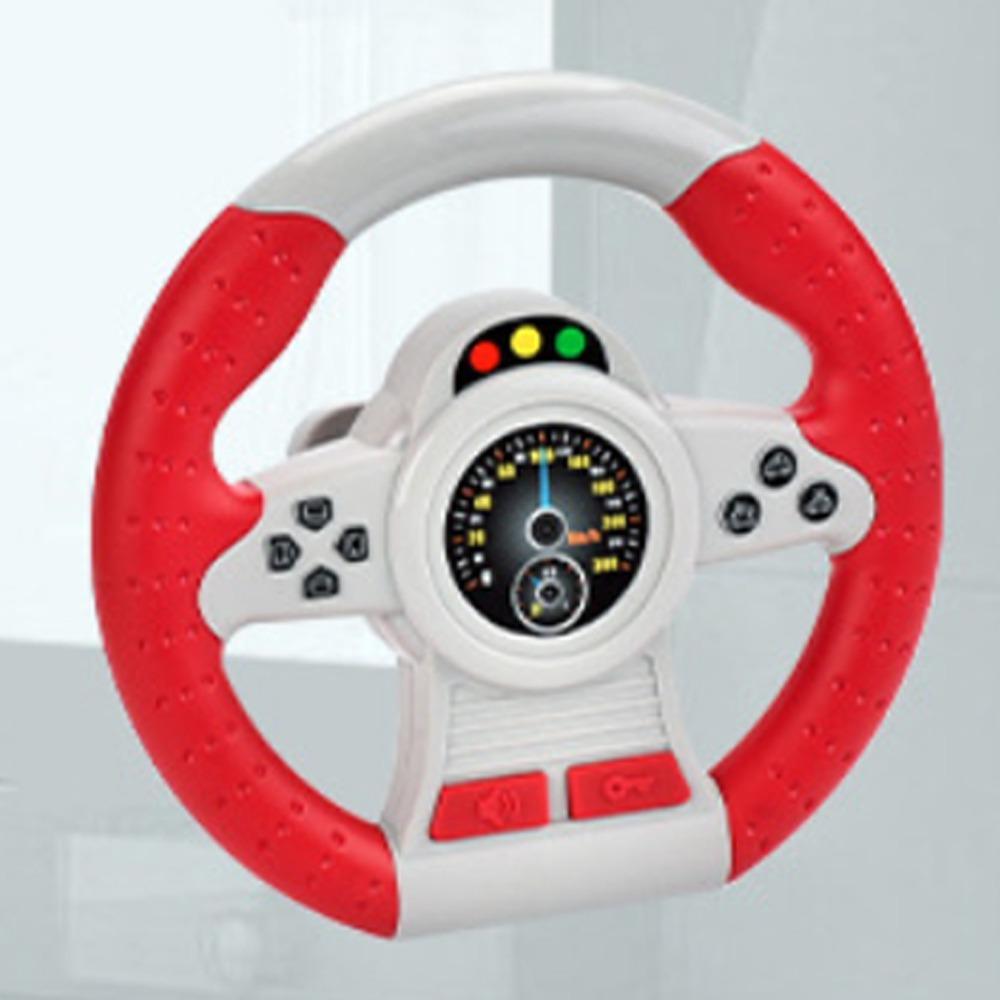 360 ° Rotation Simulation Steering Wheel Toys Multi Functional Simulate Driving Car Toy  Kids Toys
