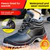 High Quality Safety Shoes for Men Woman Autumn Winter Thickened Warm Boots Woman Sneakers Anti-smashing Steel Toe Cap Puncture
