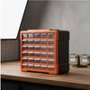 Small Parts Organizer Cabinet Adjustable Dividers Screw