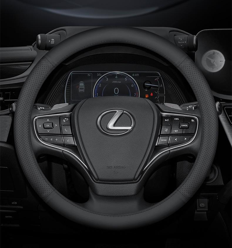 Lexus NX/ES/RX Äkta Läder Rattöverdrag