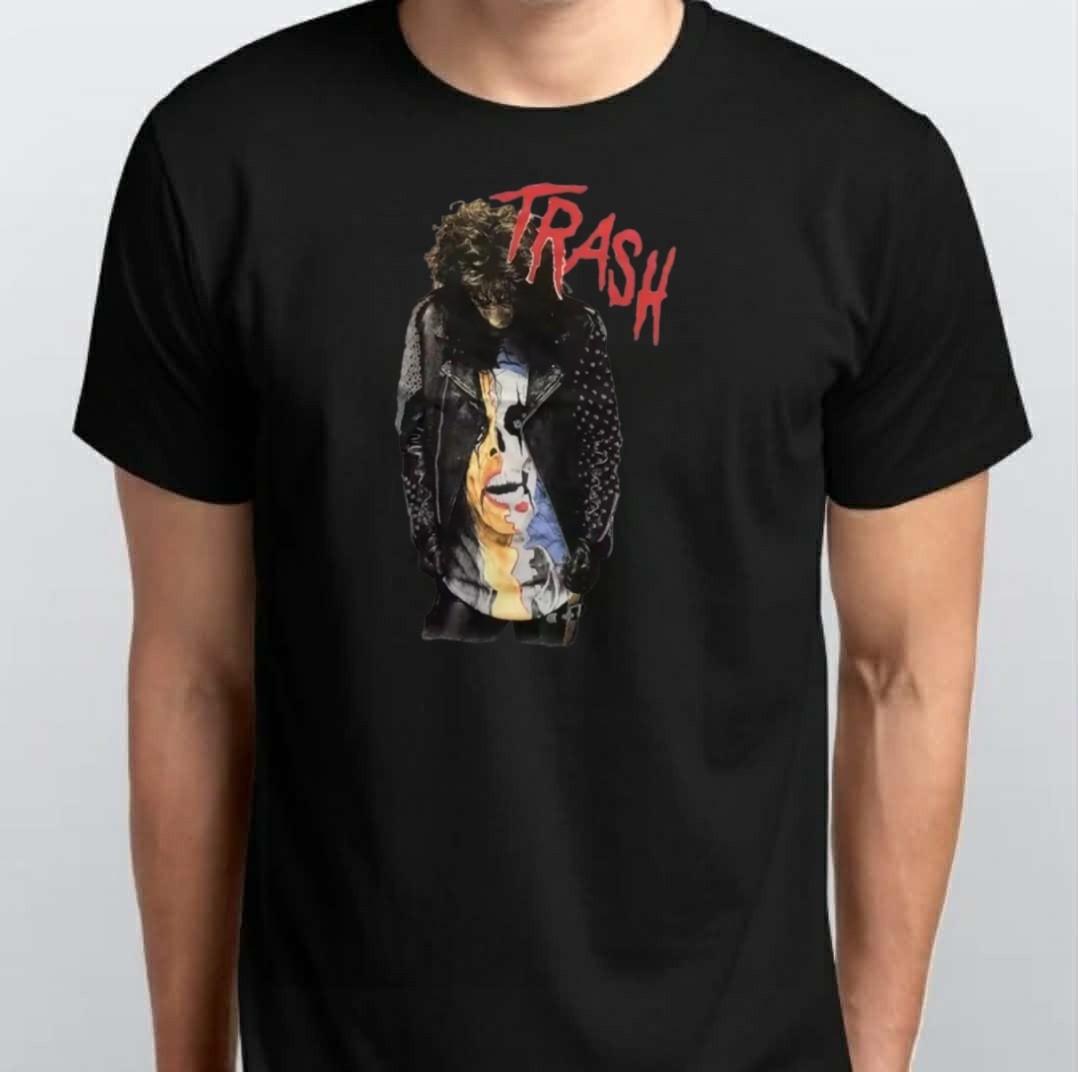 Alice Cooper Alice Cooper Band Portrait Rock T-SHIRT Black XXXL