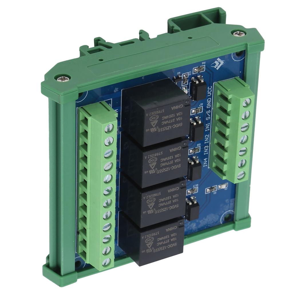 4 Channel Relay Module 5V Optocoupler Isolation Relay Module PLC Amplifier Board