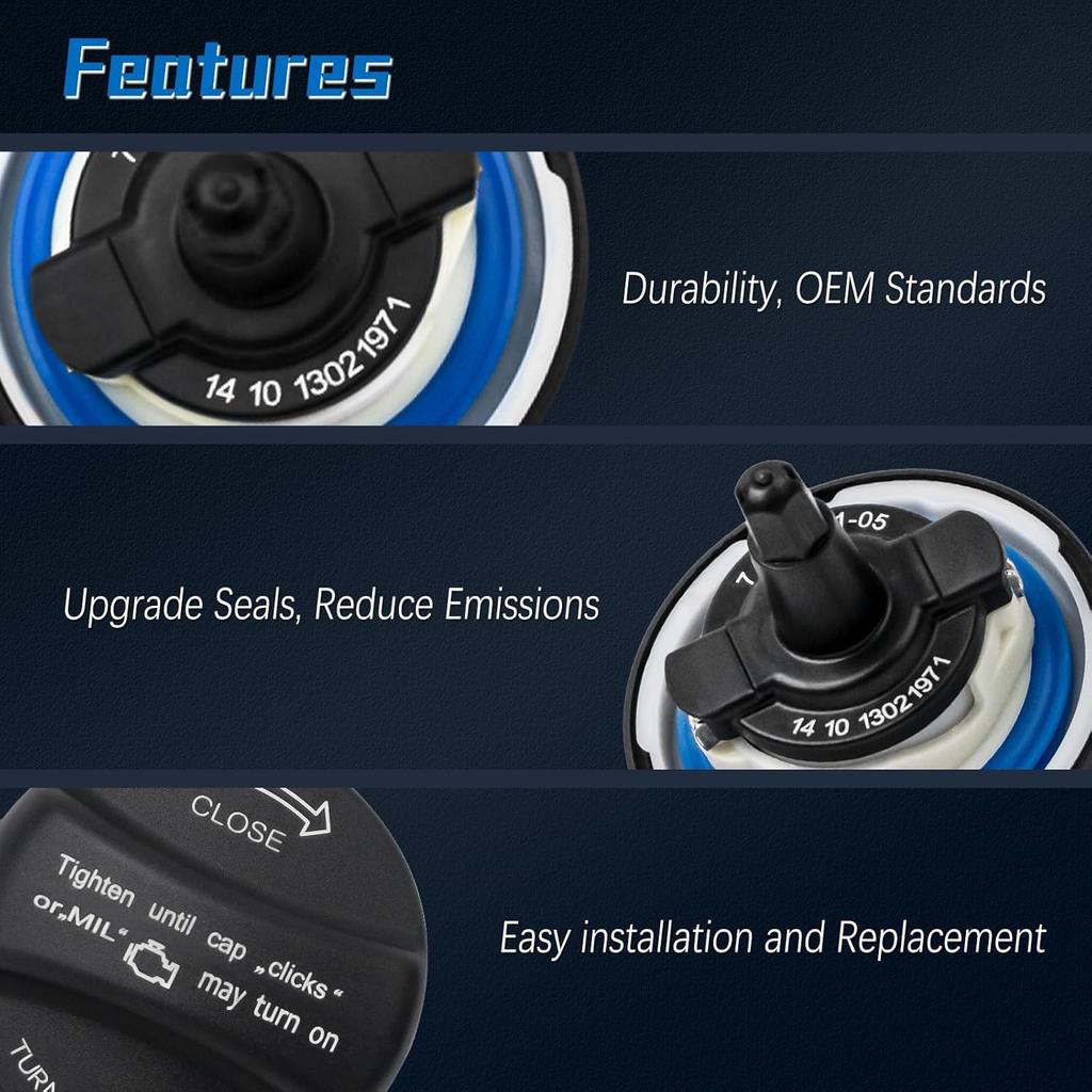 Gas Cap Fuel Cap For 1999-2018 MINI COOPER & BMW X1 X2 X3 X5 X6 Z4 128I 135I 228I 230I 320I 325I 328I 330I 335I 430I 525I 528I 530I 535I 540I 550I