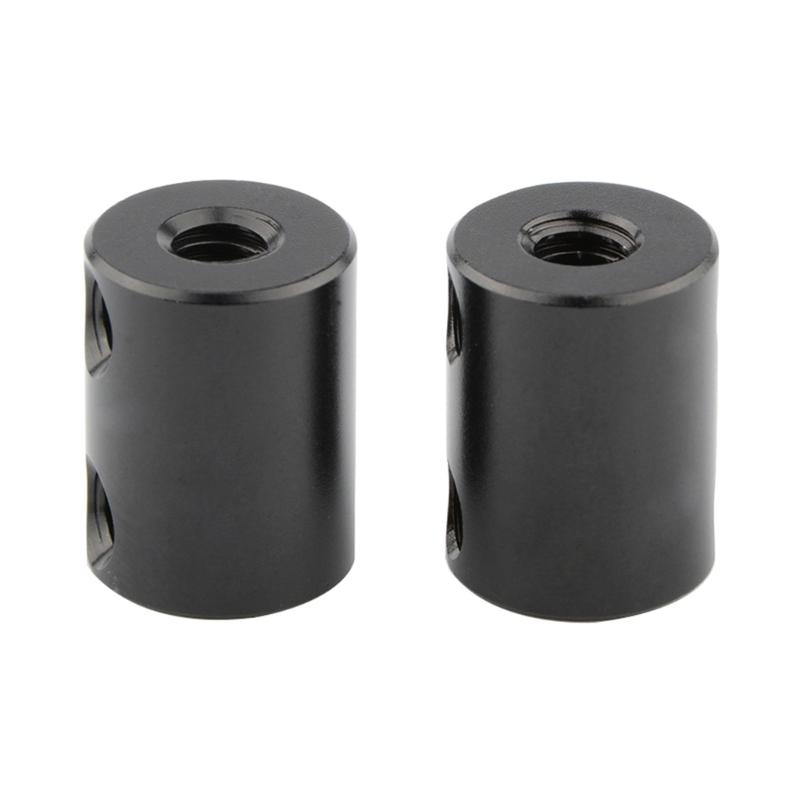 Pack of 2 Mounting Spacers Adjustable Aluminum Alloy 15mm Mini Tubes for Camera Height Adjustment with 1/4-20 Threads