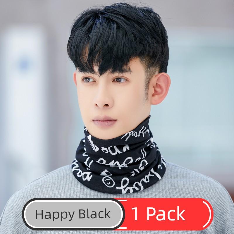 Autumn and Winter Heattech Scarf Men's Variety Magic Headband Neck Protection Face Care Bandana Outdoor Windproof Thickened Cycling Mask