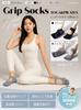 Gemma Plus Pilates Yoga Grip of 2 by Active Instructors and Certified In Socks, Non-Slip, Five-Toe, Women's, Socks, Socks, Pilates, Dance, Black,
