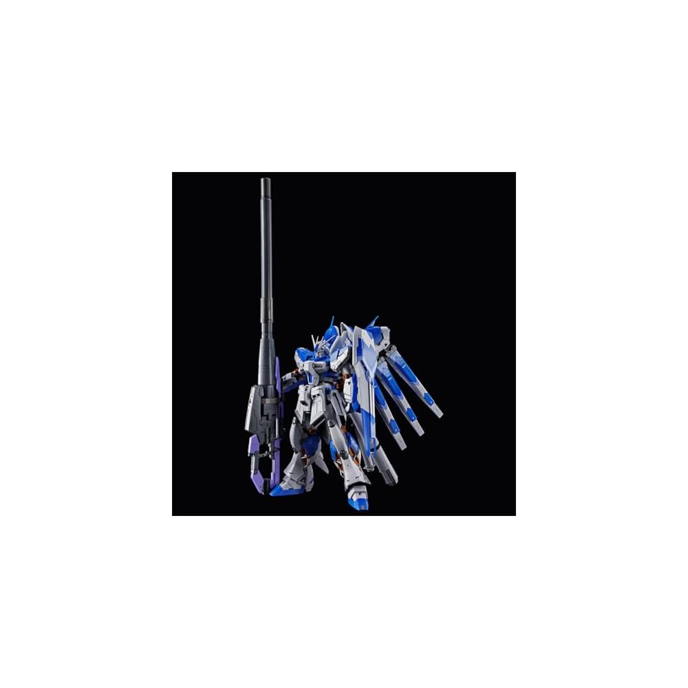 RG 1/144 Hi-Nu Gundam Hyper Mega Bazooka Launcher & Funnel Display Set Color-Coded Plastic Model