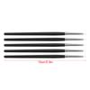 5pcsCelsiusset Silicone Soft Head Clay Pottery Moulding Pen   Craft Tool(black head)