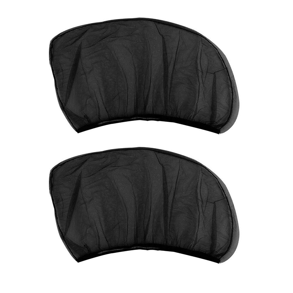 

Car Sunshade Curtain Car Window Sun Shade Mesh Covers | 2 Pack | Stretchable Size Anti-Mosquito Sun Protection