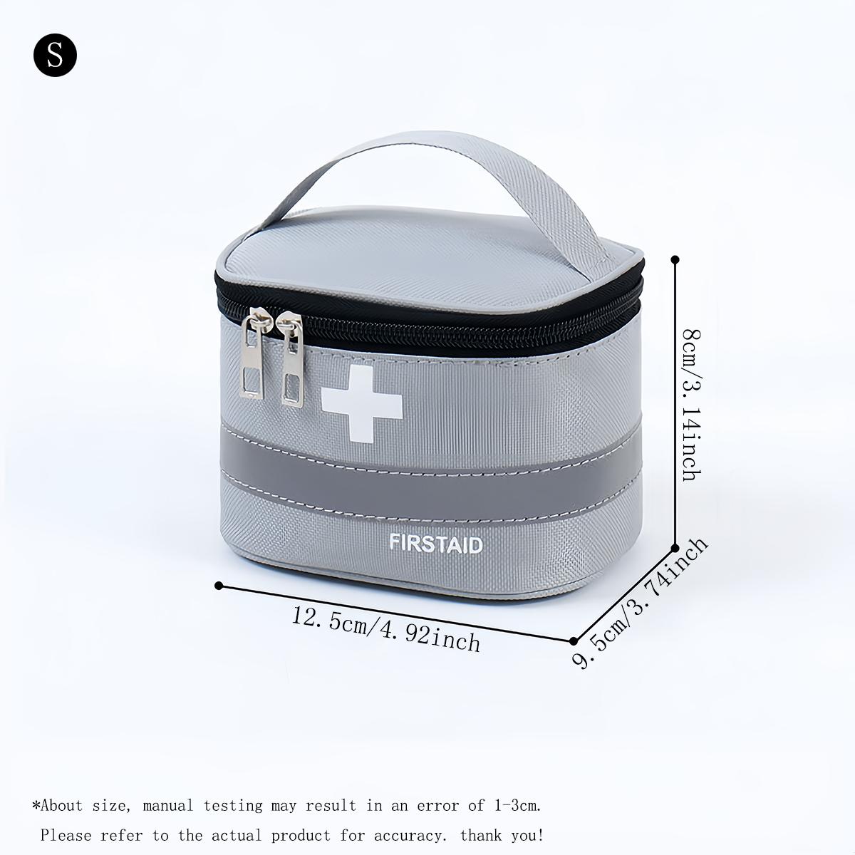 

Портативная аптечка первой помощи со светоотражающей полосой, ручная дорожная сумка для хранения лекарств