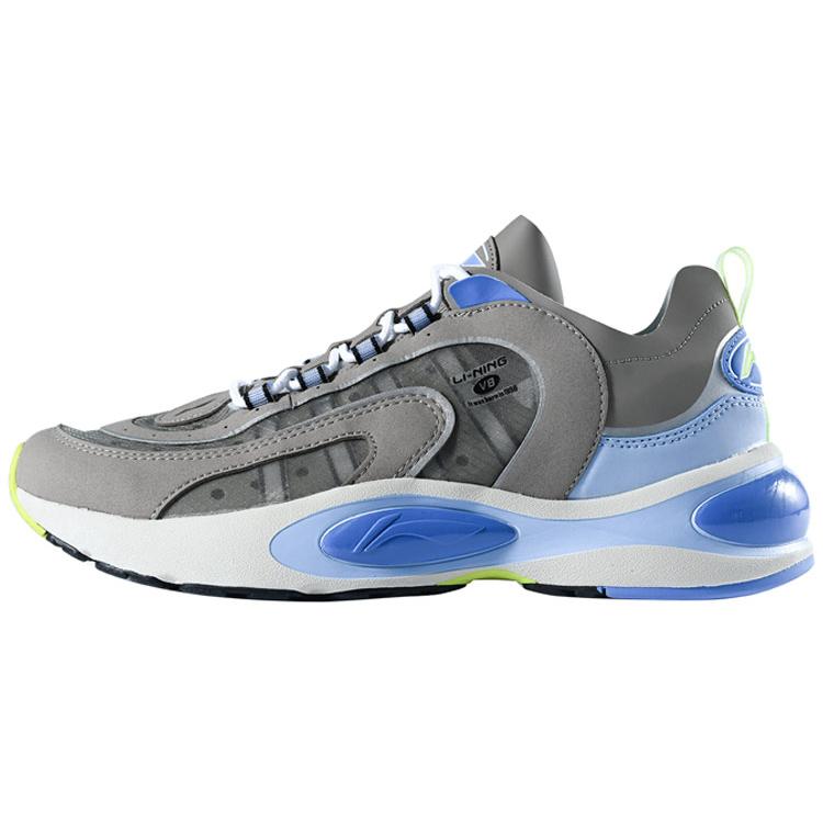 

LiNing V8 Low Top Running Shoes Men s Gray Blue 45