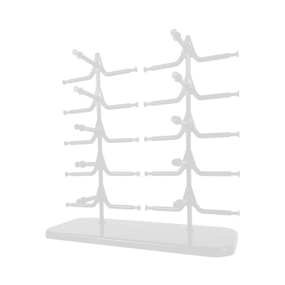 Showcase Sunglass Holder Rack Wood Display Stand Eyeglasses Organizer Shelf Glasses Frame Tray