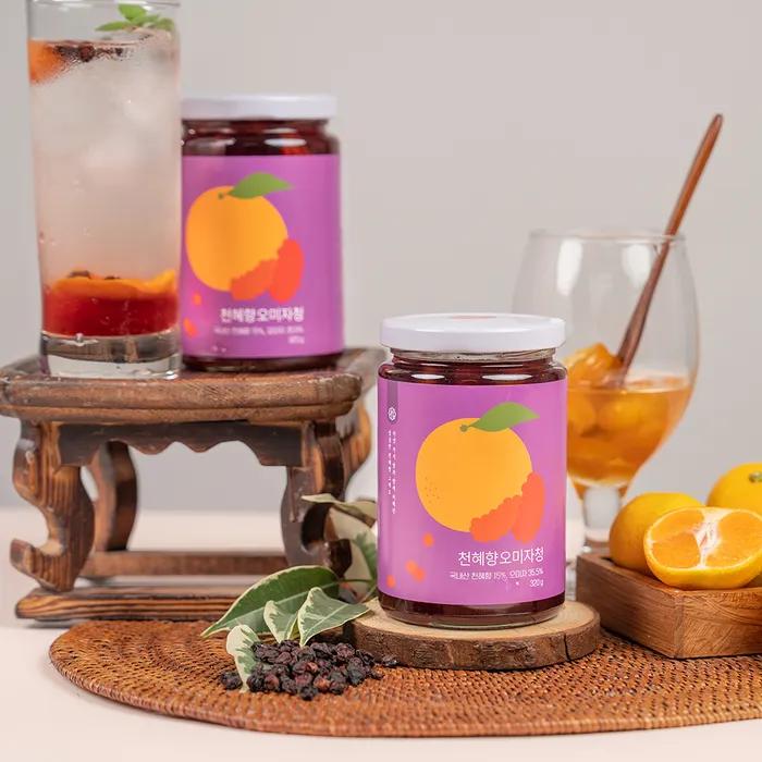 Royal Secret Cheonhyehyang Omija Cheong Home Cafe Fruit Cheong Einweihungsgeschenk