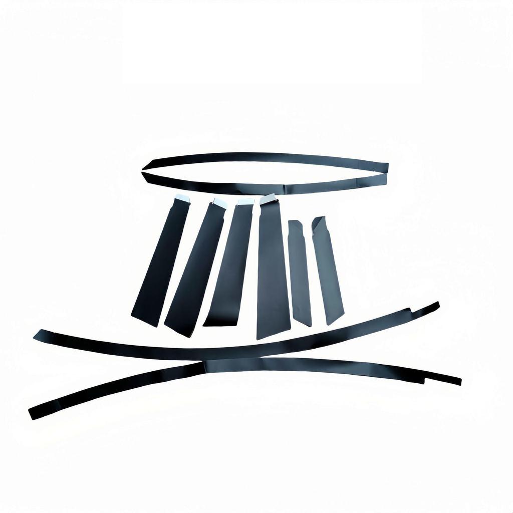 Black Trim Sticker for 10-21 Models Ix35 Car Window & Door Frame