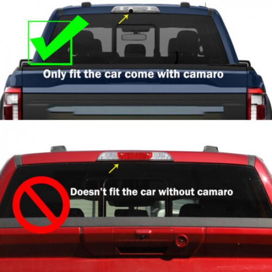 Dritte 3. Bremsleuchte Ladeflächenleuchte Leisten Dekor Abdeckung Zierleiste Für Ford F150 Raptor 21+