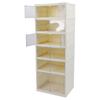 Foldable Shoe Boxes Double Row Dustproof Transparent Lids Magnetic Thickened Plastic Shoe Storage Rack Stackable Shoe