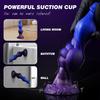 Alien-Inspired Suction Cup Dog Penis Anal Plug - SM Sex Toy