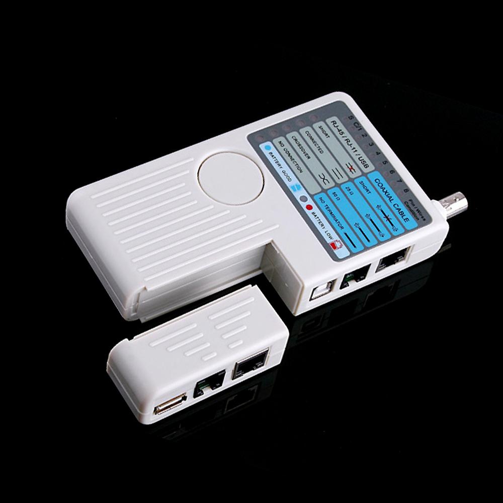 4 in 1 Remote RJ11 RJ45 USB BNC LAN Network Phone Cable Tester Meter Device Machine