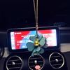 Christmas Car Center Console Four  Clovers Dashboard Ornament Fun Decoration