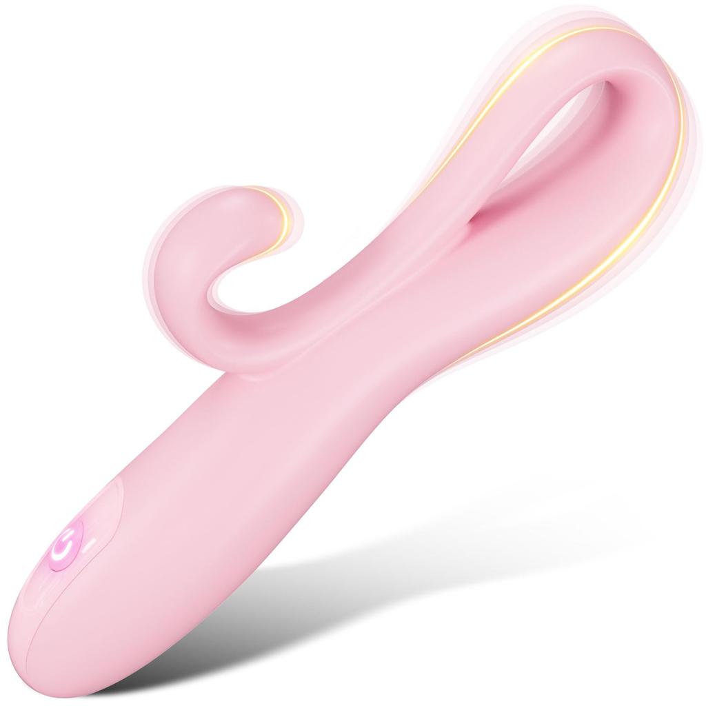 Compact vibrator for women stimulation 10 vibration for Quiet and Popular adult toy for Squirting clitoral external Soft USB [Two-point + modes]