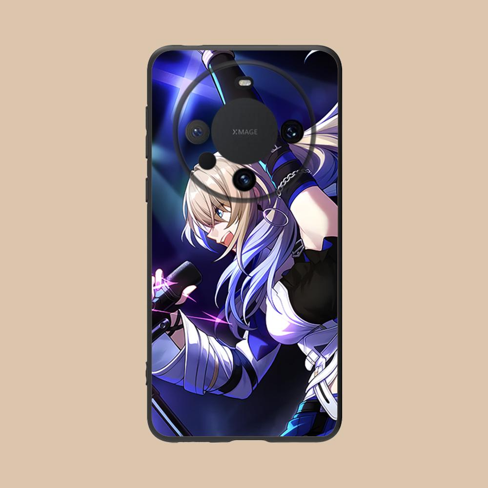 HSR Serval Matte TPU Mobile Phone Case for Huawei Mate 60 50 40 30 20 10 Pro Plus Lite E 5G Colorful Printing Cover