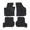 Se003_Eva_Pod - Set Of Eva Car Mats Suitable For Seat Leon Ii Toledo Iii 2004-2012 (With Additional Reinforcement)