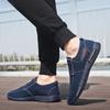 Alte Pekinger Stoffschuhe Frühling und Sommer Atmungsaktiv Geruchshemmend Canvas-Schuhe Weiche Sohle Abriebfest Freizeitschuhe Papa Herrenschuhe
