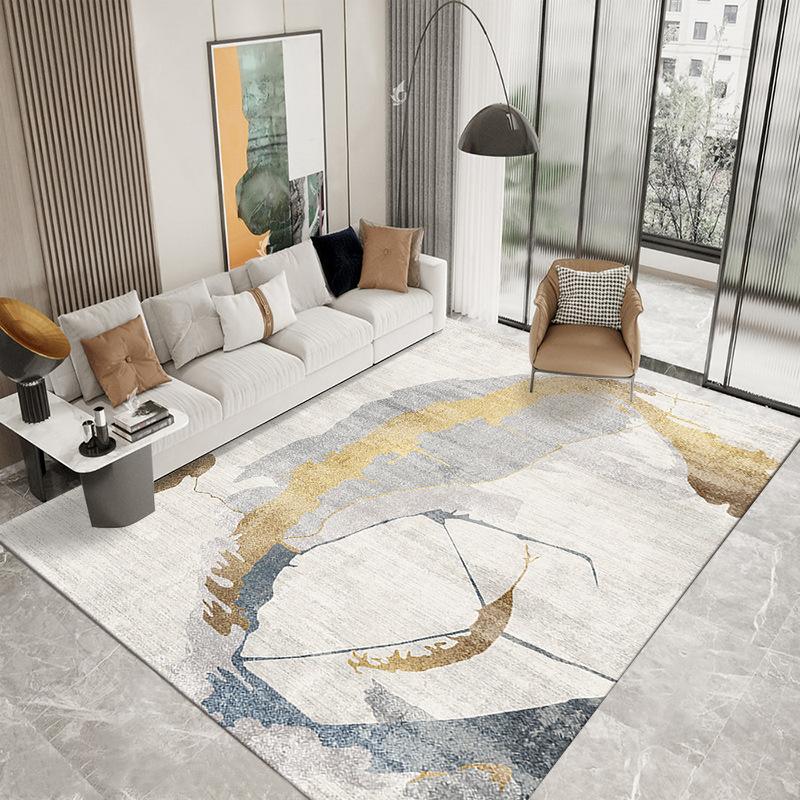 Modern Abstraction Living Room Decoration Carpet Nordic Style Rugs for Bedroom Non-slip Large Area Mat Home Washable Lounge Rug