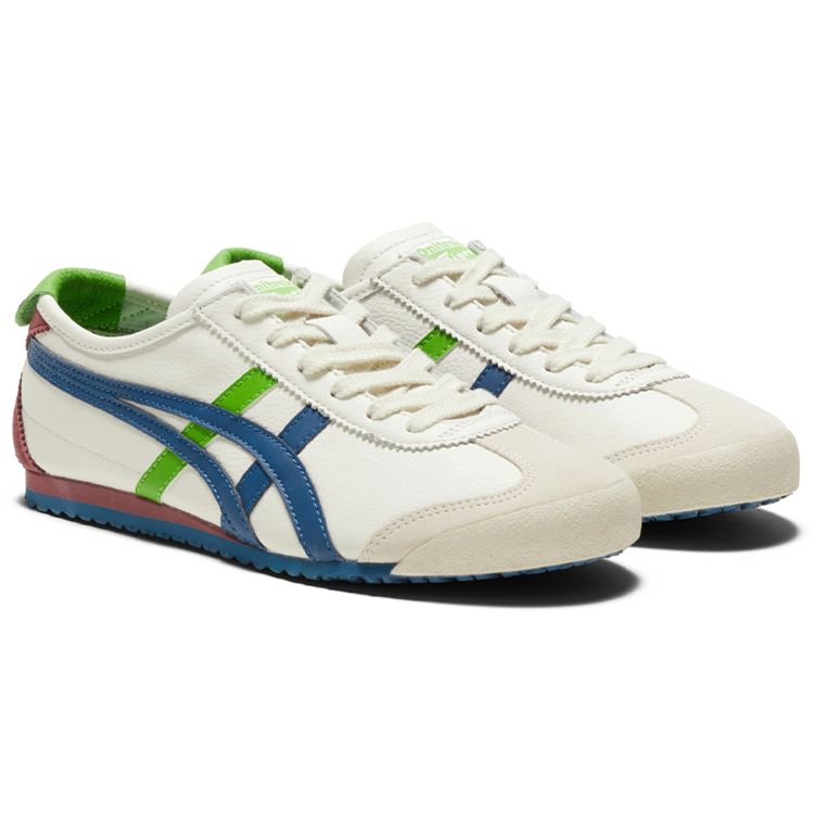 Onitsuka Tiger Mexico 66 Cream Mako Blue Unisex Sneakers 1183A201-115