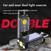 Multi functional bottle opener, flashlight, keychain, USB charging,2000mah outdoor fishing and camping work light, mini work light