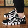 Summer Trendy Men's New Board Shoes Outdoor non slip walking Men Sporty Shoe Canvas Pattern Casual Sneakers male