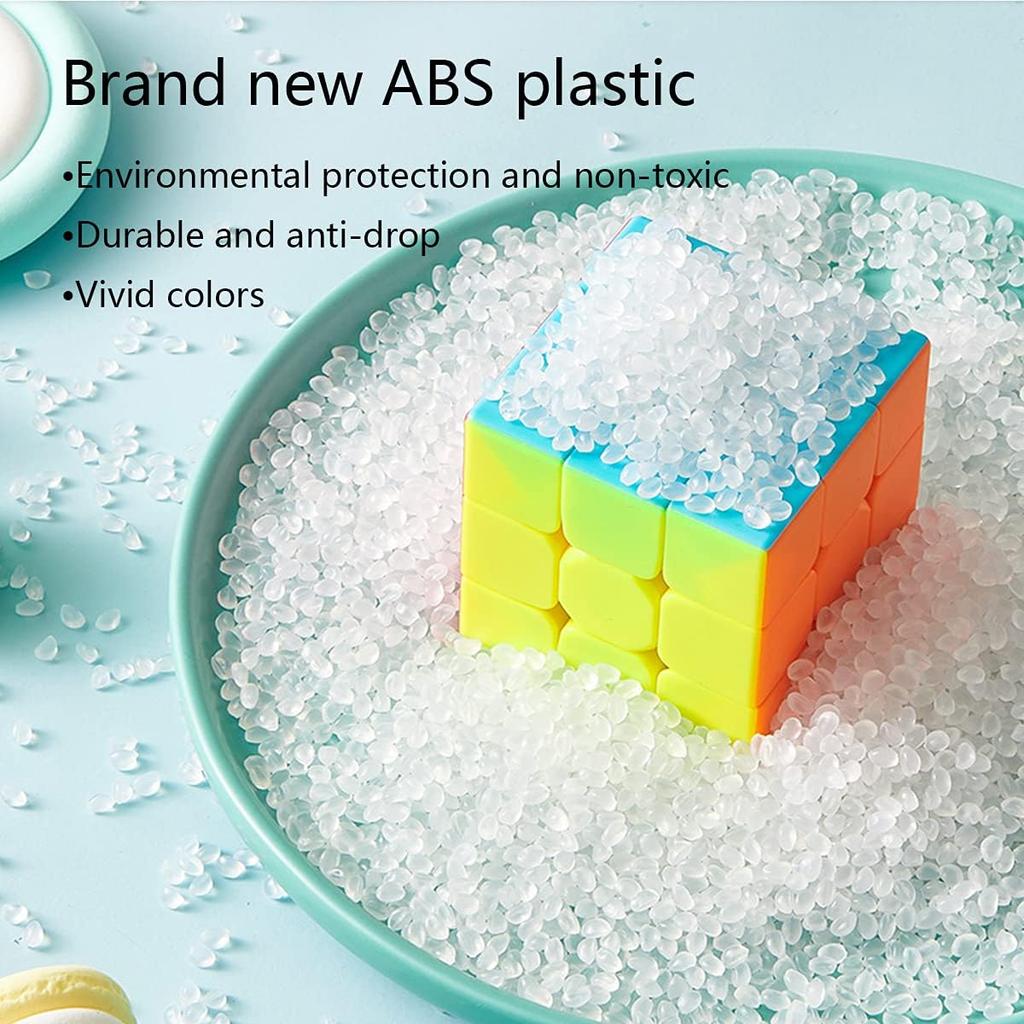 7-Pack Speed Cube Set: 2x2, 3x3, 4x4, Megaminx, Windmill, Mirror & Pyramid Cubes for All Ages