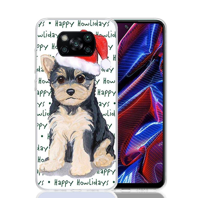Yorkshire Terrier Dog Puppy Case Phone Cover for Xiaomi Redmi Note 10 9 9S 8 8T 7 5 Pro Mi 12T 11T 10T 9T 12 11 Lite A3 A2 Trend