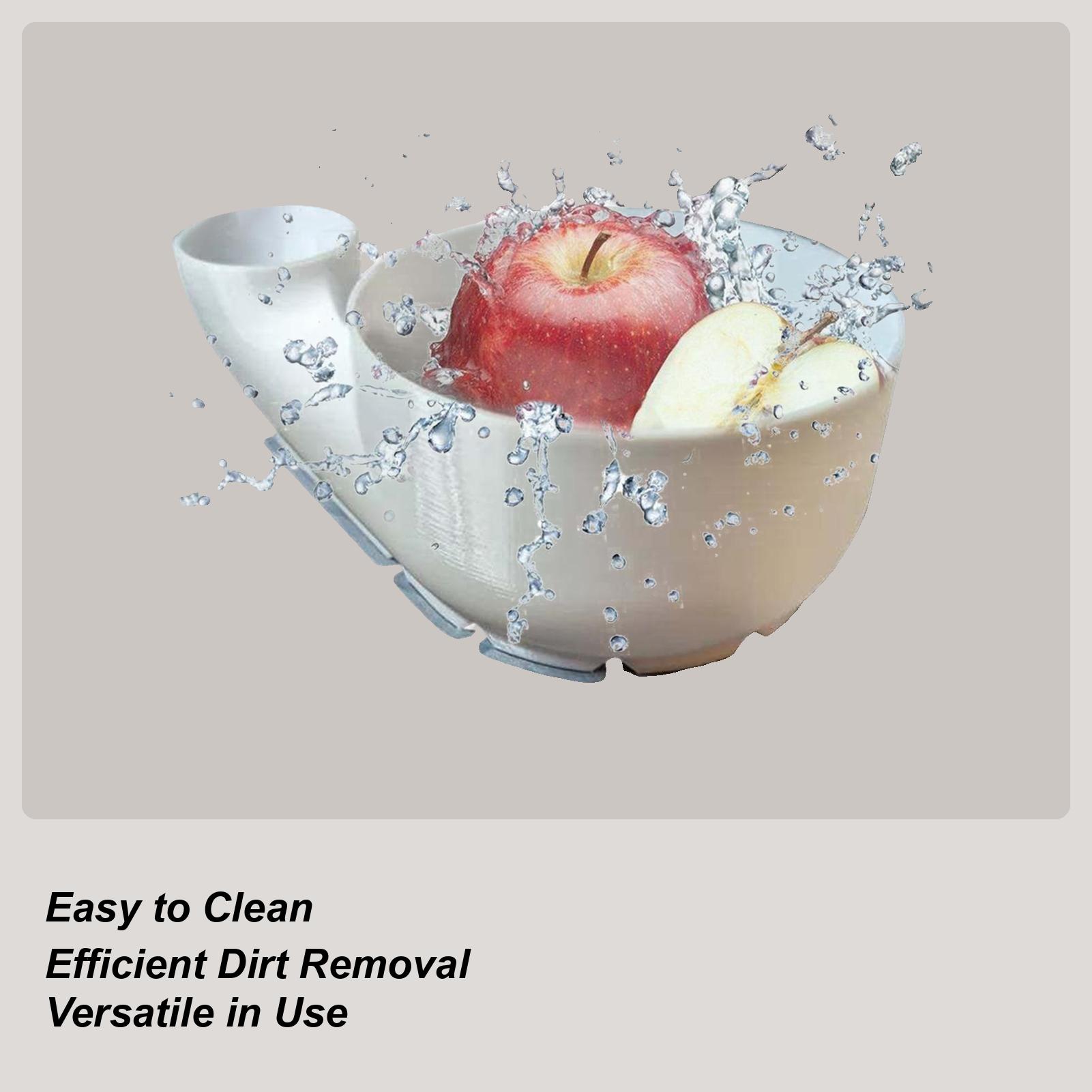 

Fruit Washer Basket Portable Fruit Cleaning Washer 3D Printing Food Washing Spinner Automatic Vegetable Washer Kitchen Gadget China Mainland