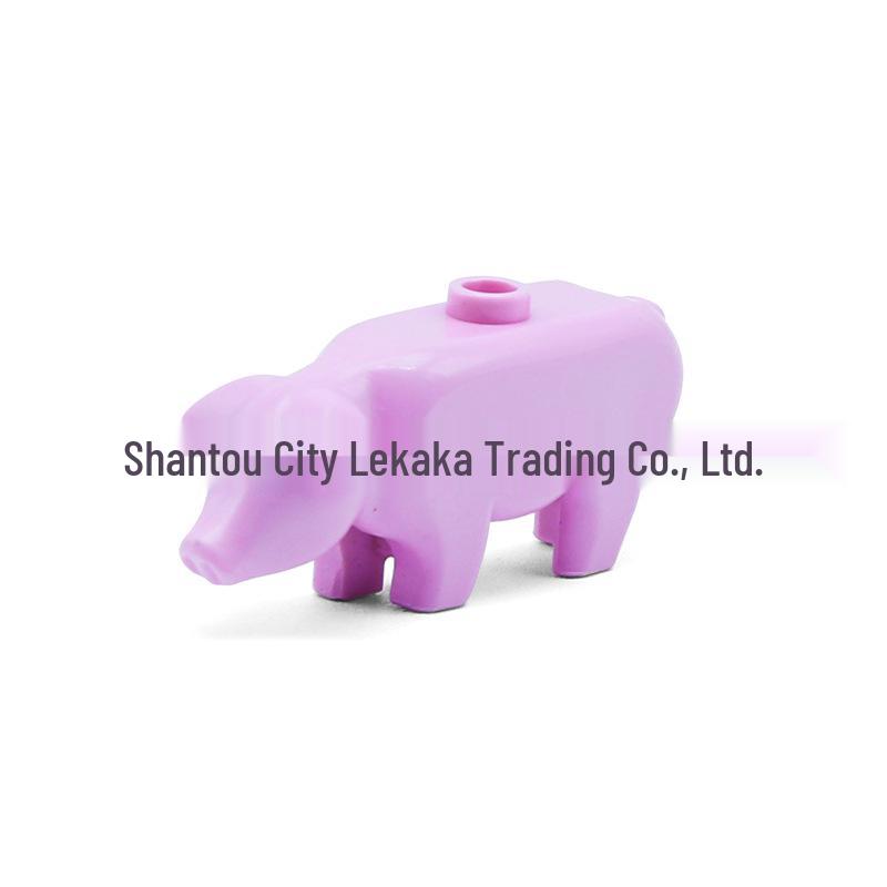 Small Animal Building Blocks Toy Set: Butterfly, Lobster, Crab, Chicken, Pig, Dog, Rabbit, Frog, Octopus, Sea Lion, Seagull & Bird