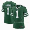 NFL New York Jets Camiseta de Fútbol Personalizada Rogers 8 Gardner 1 5 20 Malla de Algodón Uniforme Deportivo de Equipo Hombres Mujeres