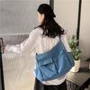 New Denim Shoulder Bags Female High Capacity Tote Bags For Women Students Fashion Crossbody Bags Korean Casual Messenger Bags