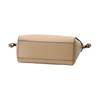 MICHAEL KORS Voyager top zipper logo leather handbag mini women's camel