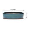 Chinese Style Bonsai Pot Ceramic Flower Pots with Drain Hole Succulent Orchid Flower Pot for Indoor Outdoor Flower Plants