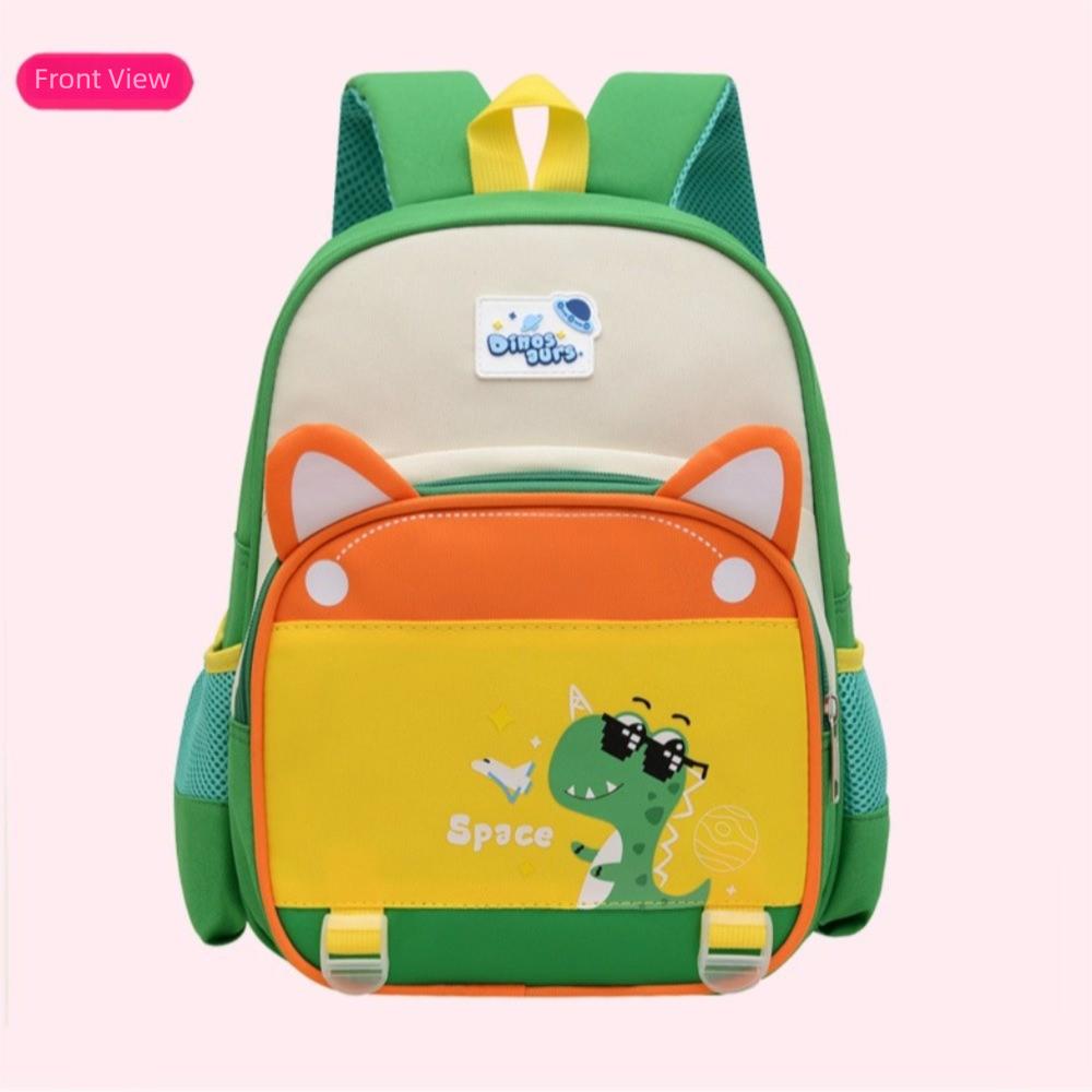 12inch Cute Nylon Backpack Large Capacity Multi-Pocket Student School Backpacks Cartoon Mochilas Pre-School Nursery Bag Travel