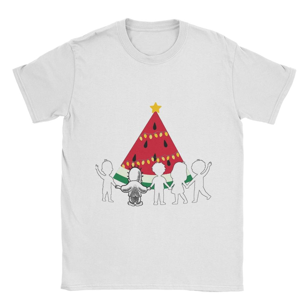 Handala Men's T Shirt  Funny Tees Short Sleeve O Neck T-Shirts Cotton Printing Tops