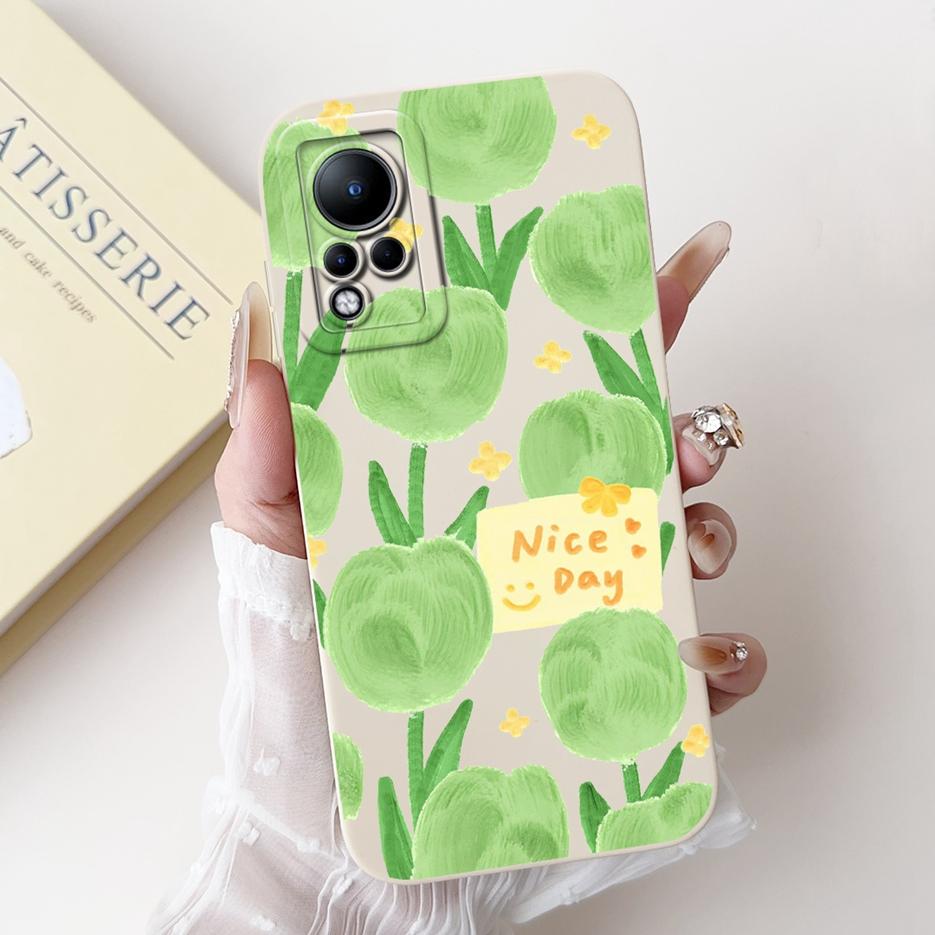 Für Infinix Note 11 Hülle Note 12 X663 X663B Stilvolle Candy Painted Handyhüllen für Infinix Note 11 Pro Note11 S Weiche Fundas