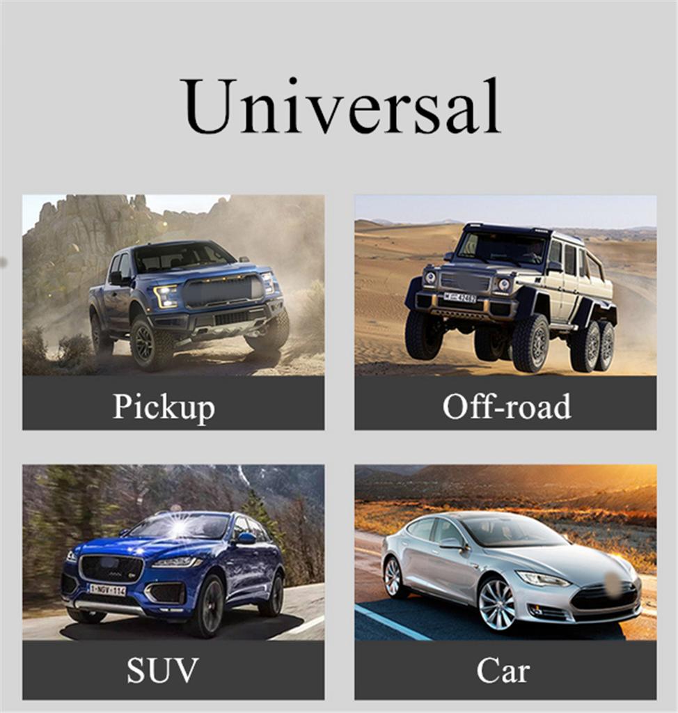 5x Smoke Lens Front Grille LED Lights Amber For Ford F150 F250 F350 Raptor Style