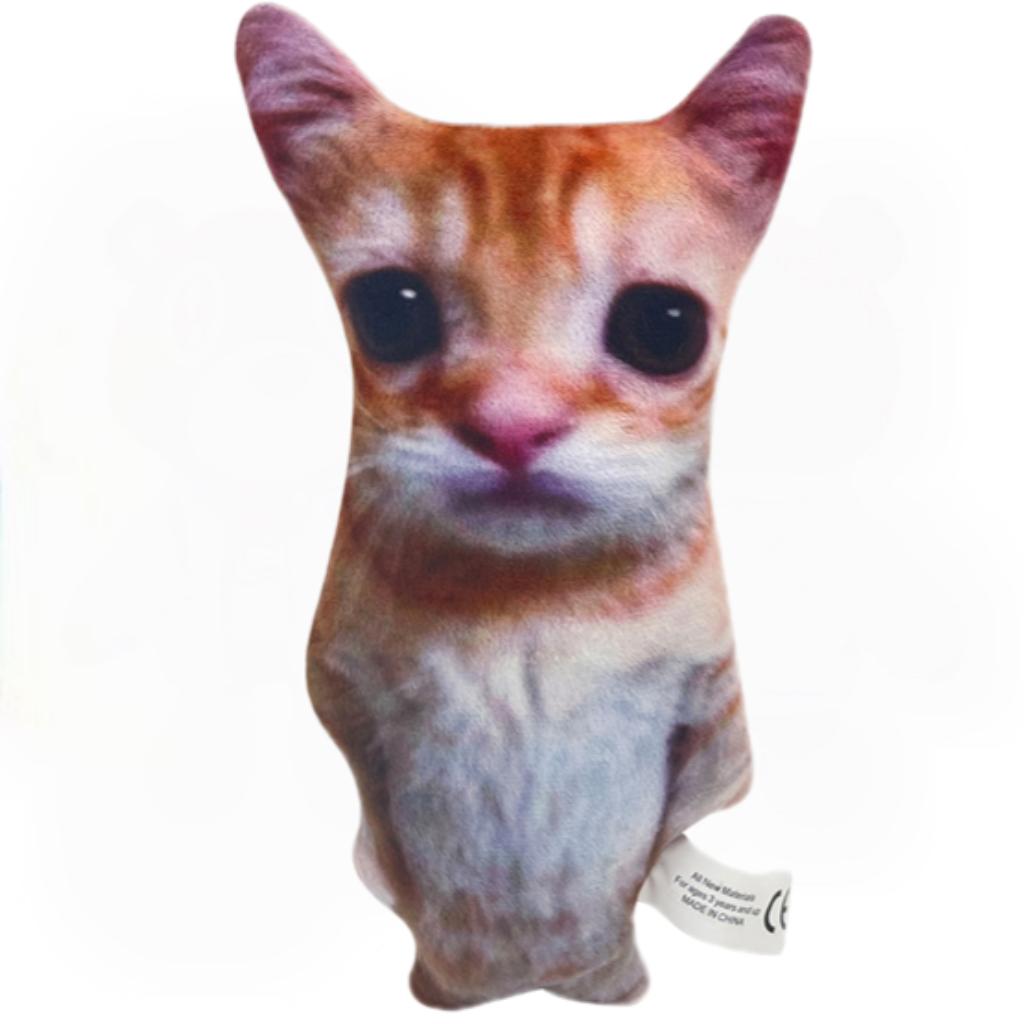 20cm Cute El Gato Cat Plush Toys Wowwow Cat Dolls Plushies Simulation Stuffed Animals Birthday Holiday Gift Kids Collectible Toy