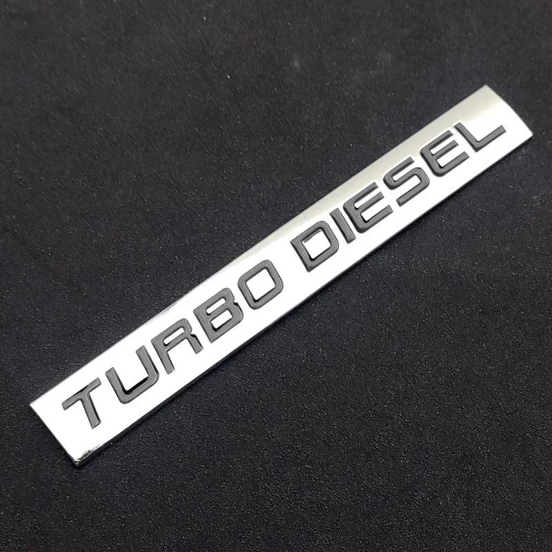 

3d Chrome Metal Rear Trunk Car Badge Logo Turbo Diesel Emblem Sticker RAM 2500 Body Decal Adhesive Stickers Accessories
