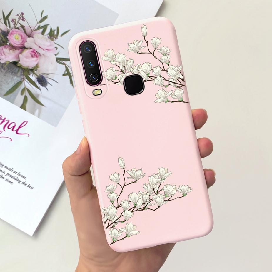 For Vivo Y12 Case Vivo Y15 Y17 1902 1904 Cute Fashion Cartoon Cover Soft Silicone Phone Case For Vivo Y15 Y 12 17 VivoY12 Fundas