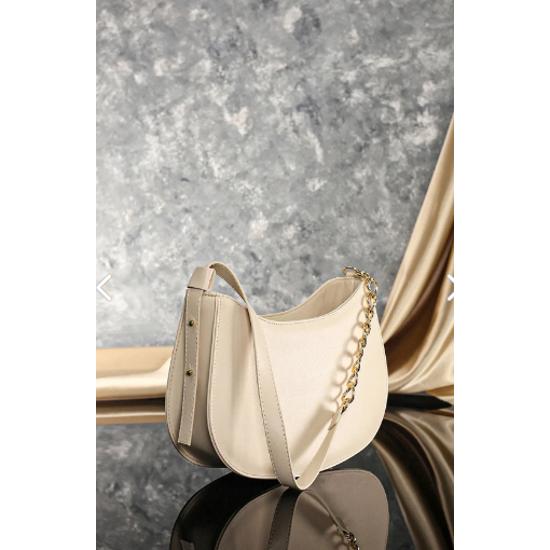 Schwarze, mit Reißverschluss gefütterte, verstellbare Riementasche, Schultertasche für Damen, Trendmode 2023