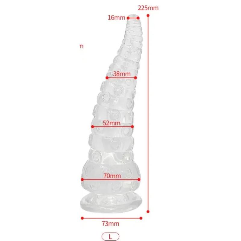 S/M/L False Penis Octopus Feet Penis Monster Tentacles Anal Insertion Female Vaginal Clitoral Stimulator Sexy Male Gay Adult Toy